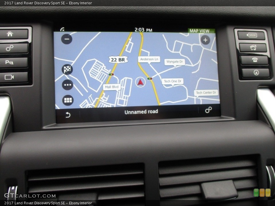 Ebony Interior Navigation for the 2017 Land Rover Discovery Sport SE #117324721