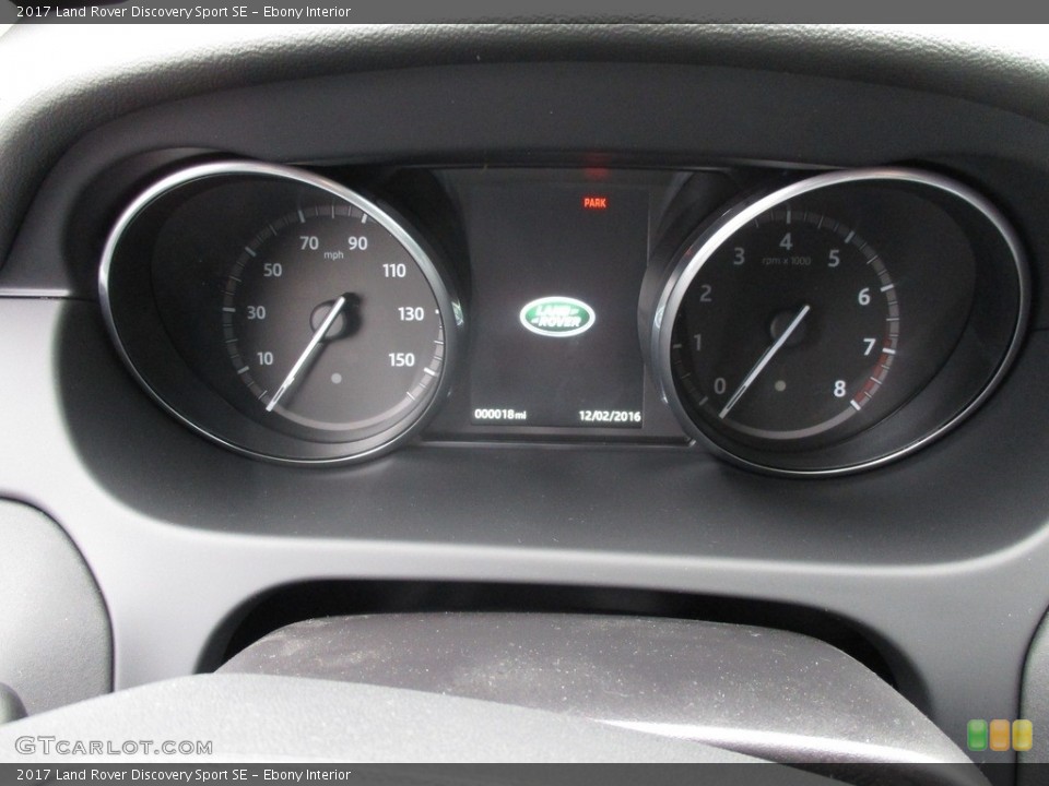 Ebony Interior Gauges for the 2017 Land Rover Discovery Sport SE #117324856