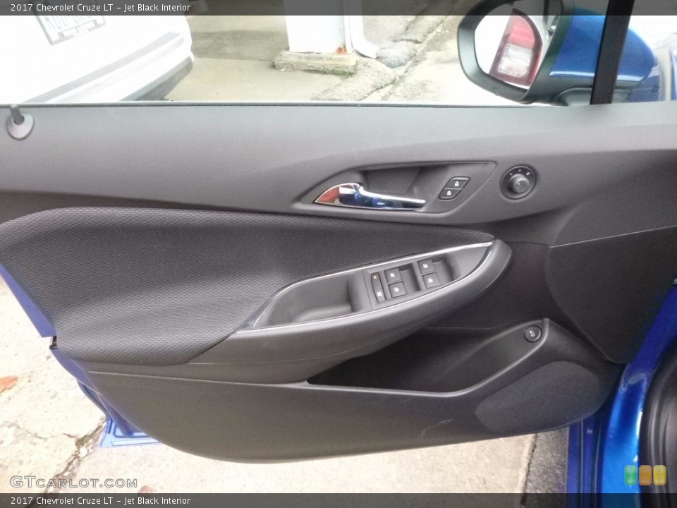 Jet Black Interior Door Panel for the 2017 Chevrolet Cruze LT #117325240