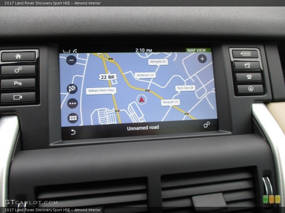 Almond Interior Navigation for the 2017 Land Rover Discovery Sport HSE #117325291