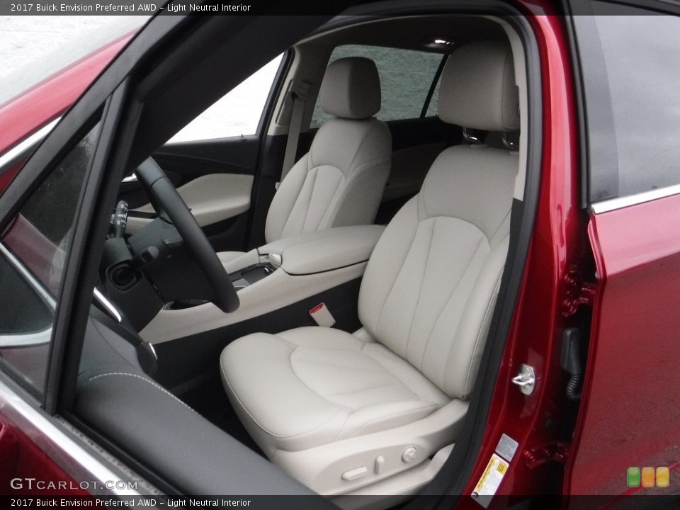Light Neutral Interior Front Seat for the 2017 Buick Envision Preferred AWD #117325891