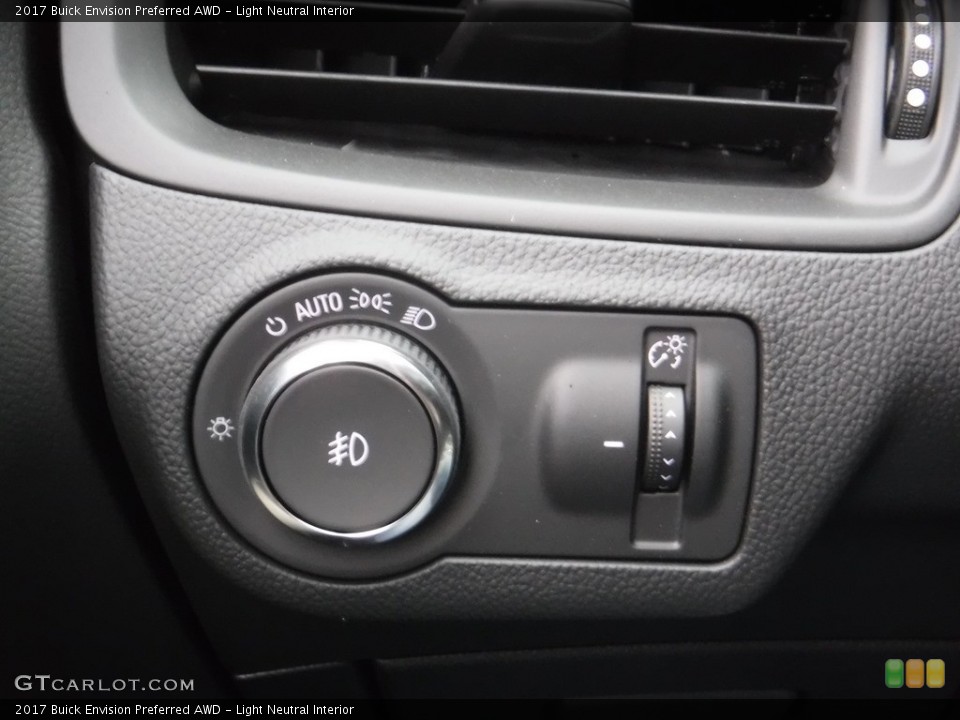 Light Neutral Interior Controls for the 2017 Buick Envision Preferred AWD #117326164