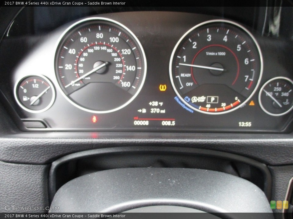 Saddle Brown Interior Gauges for the 2017 BMW 4 Series 440i xDrive Gran Coupe #117326509