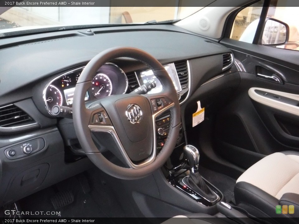 Shale Interior Dashboard for the 2017 Buick Encore Preferred AWD #117326557