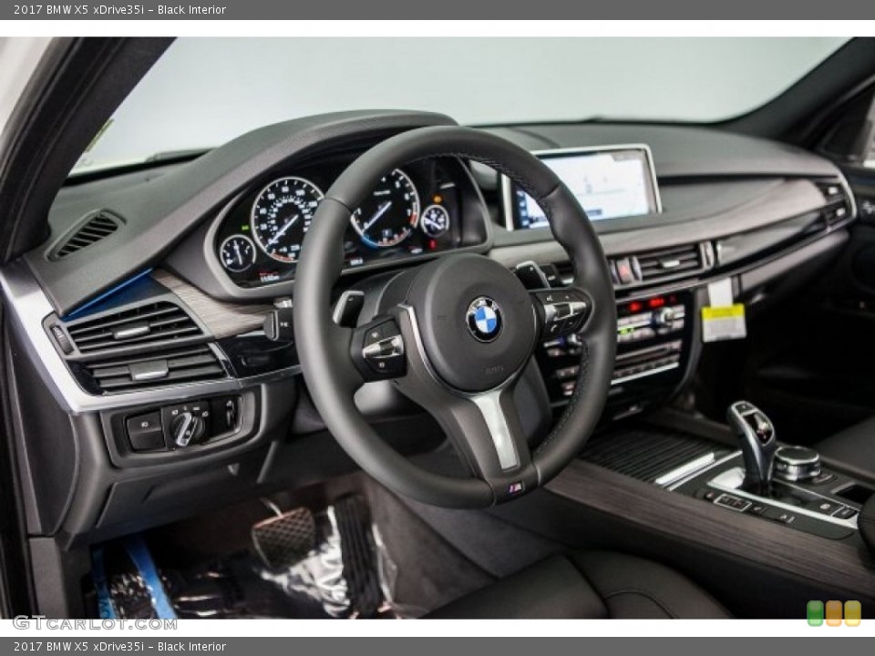 Black Interior Dashboard for the 2017 BMW X5 xDrive35i #117328054