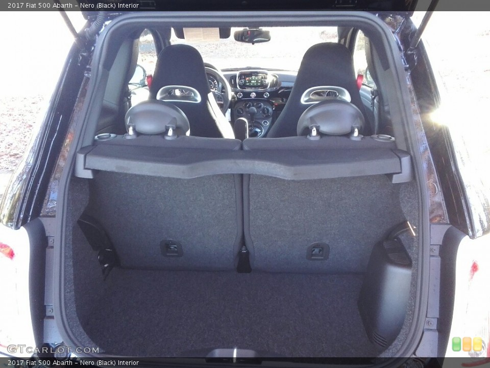 Nero (Black) Interior Trunk for the 2017 Fiat 500 Abarth #117333667
