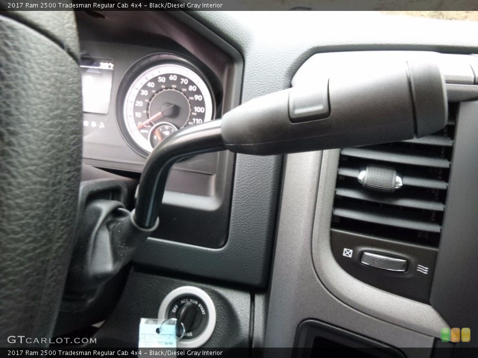 Black/Diesel Gray Interior Transmission for the 2017 Ram 2500 Tradesman Regular Cab 4x4 #117334594