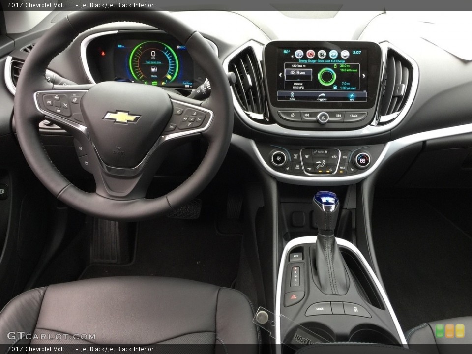 Jet Black/Jet Black Interior Dashboard for the 2017 Chevrolet Volt LT #117339802
