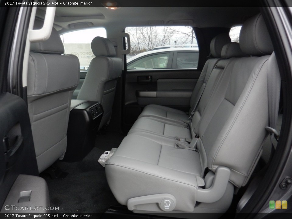 Graphite Interior Rear Seat for the 2017 Toyota Sequoia SR5 4x4 #117341107