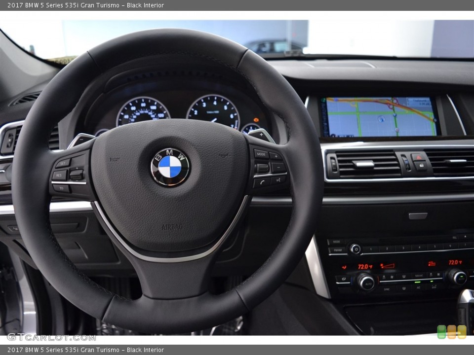 Black Interior Dashboard for the 2017 BMW 5 Series 535i Gran Turismo #117347221