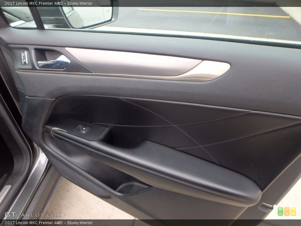 Ebony Interior Door Panel for the 2017 Lincoln MKC Premier AWD #117354598