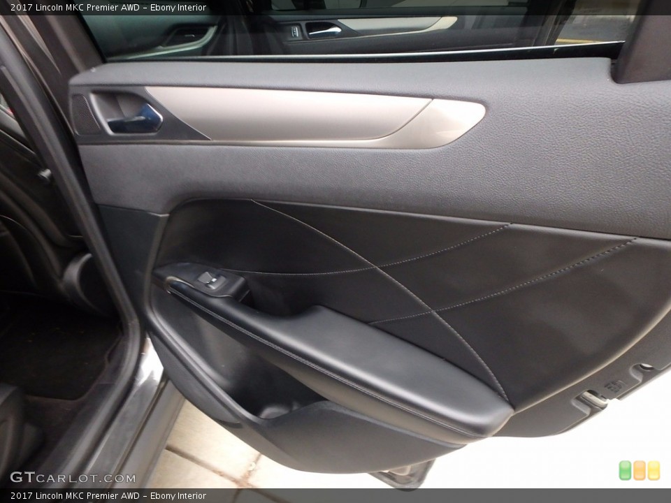 Ebony Interior Door Panel for the 2017 Lincoln MKC Premier AWD #117354628