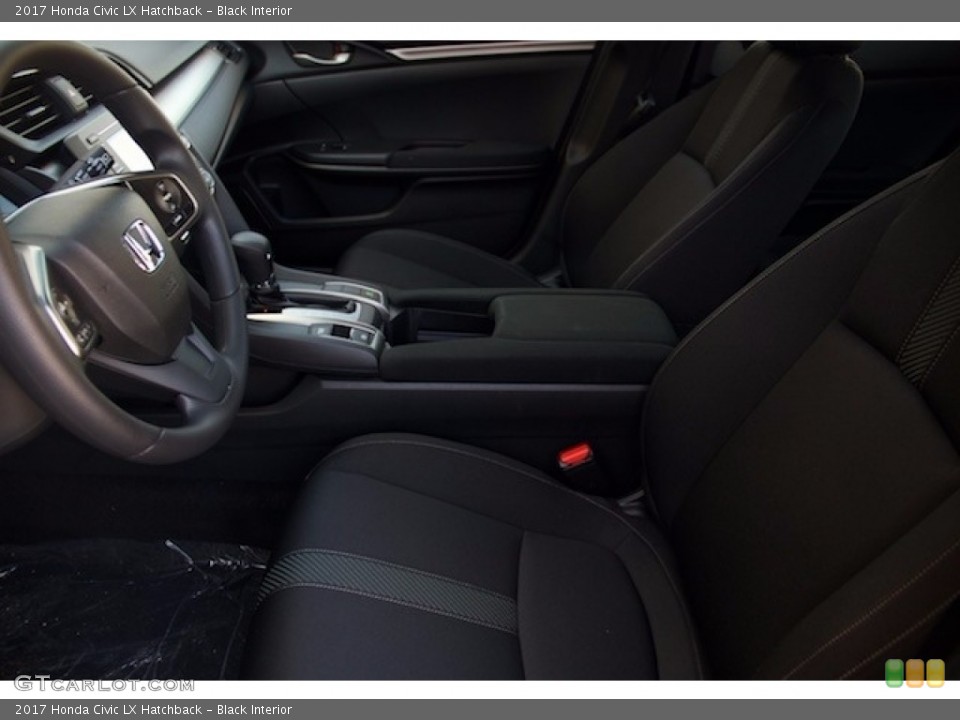 Black Interior Photo for the 2017 Honda Civic LX Hatchback #117357712