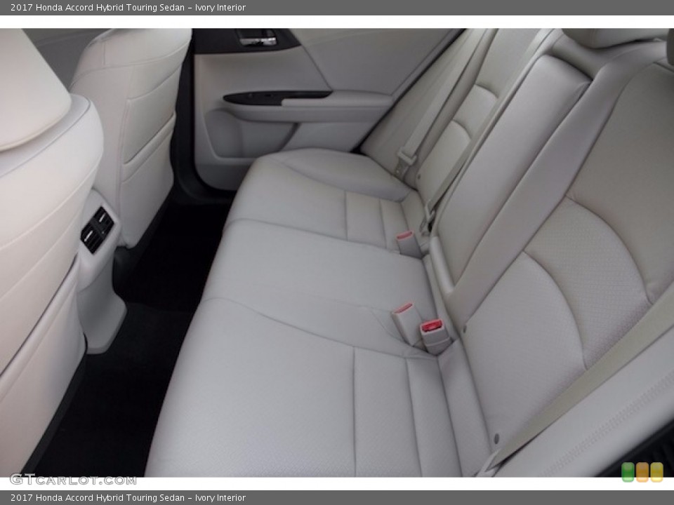 Ivory Interior Rear Seat for the 2017 Honda Accord Hybrid Touring Sedan #117357815