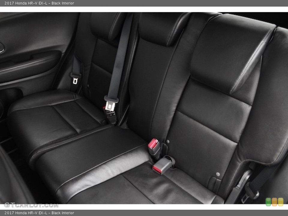 Black Interior Rear Seat for the 2017 Honda HR-V EX-L #117357890