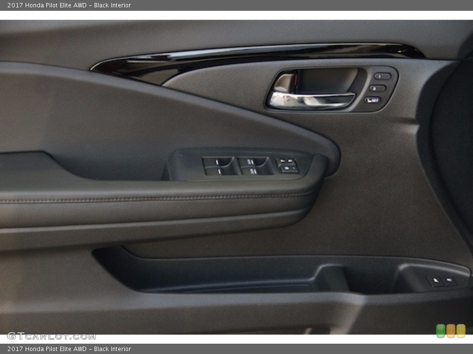 Black Interior Door Panel for the 2017 Honda Pilot Elite AWD #117358597