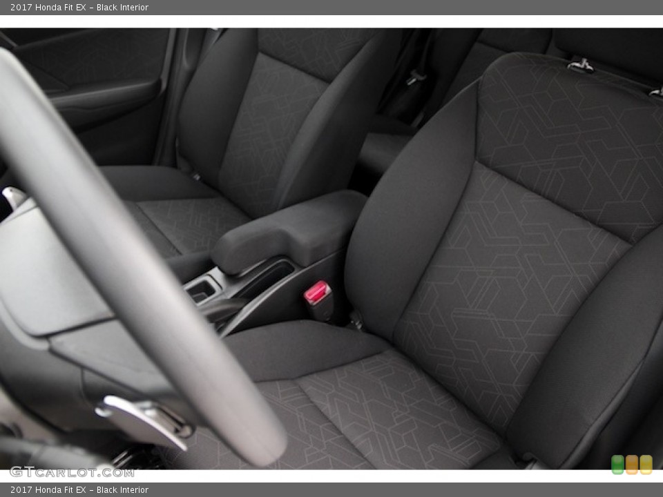 Black Interior Front Seat for the 2017 Honda Fit EX #117359066