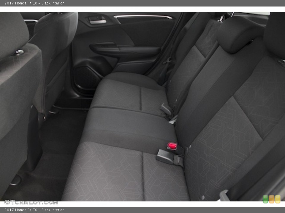 Black Interior Rear Seat for the 2017 Honda Fit EX #117359090