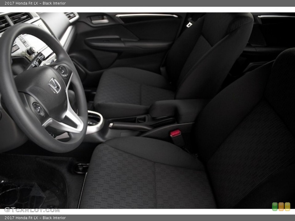 Black Interior Front Seat for the 2017 Honda Fit LX #117359417