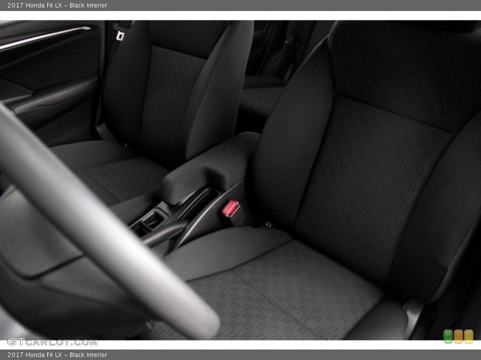 Black Interior Front Seat for the 2017 Honda Fit LX #117359453