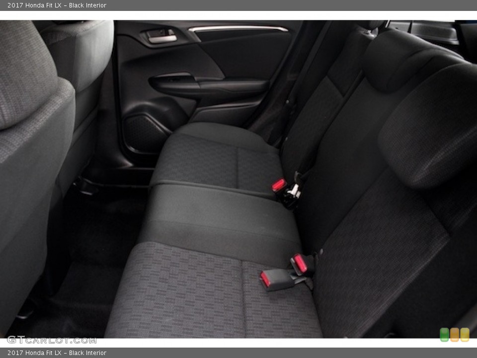 Black Interior Rear Seat for the 2017 Honda Fit LX #117359474