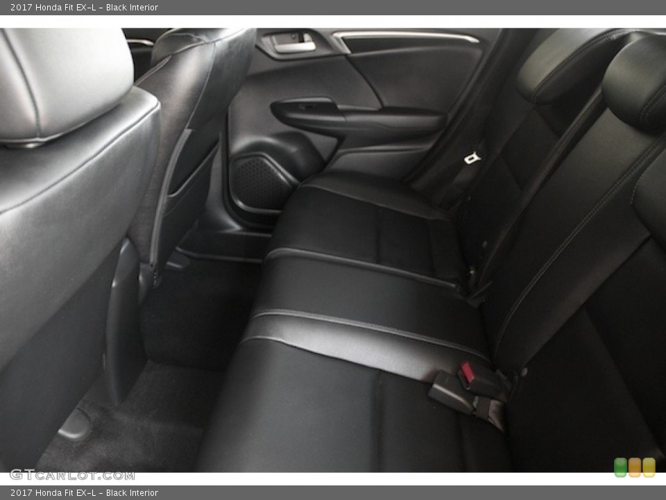 Black Interior Rear Seat for the 2017 Honda Fit EX-L #117359897