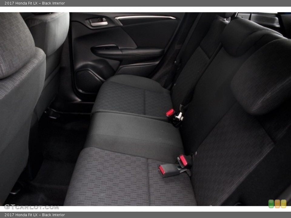 Black Interior Rear Seat for the 2017 Honda Fit LX #117360698