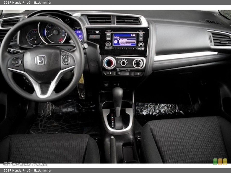 Black Interior Dashboard for the 2017 Honda Fit LX #117360719