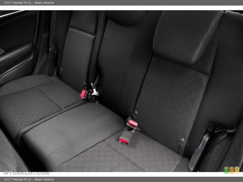 Black Interior Rear Seat for the 2017 Honda Fit LX #117360749