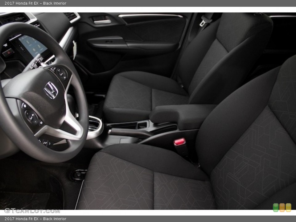 Black Interior Front Seat for the 2017 Honda Fit EX #117361049