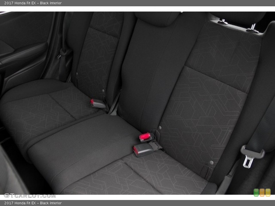 Black Interior Rear Seat for the 2017 Honda Fit EX #117361211