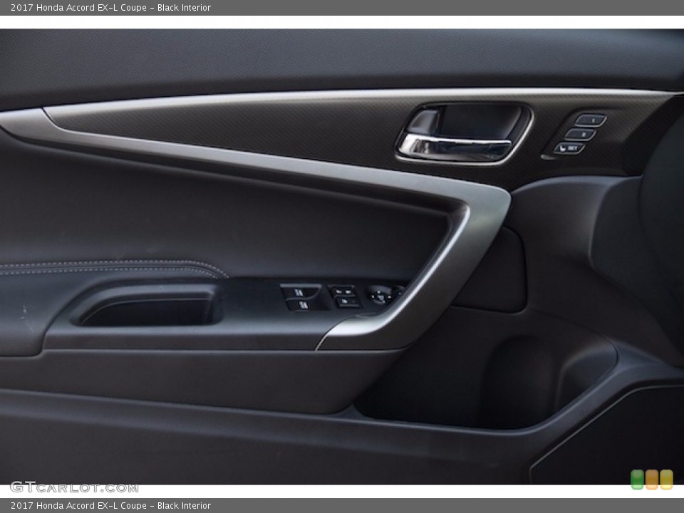 Black Interior Door Panel for the 2017 Honda Accord EX-L Coupe #117361508