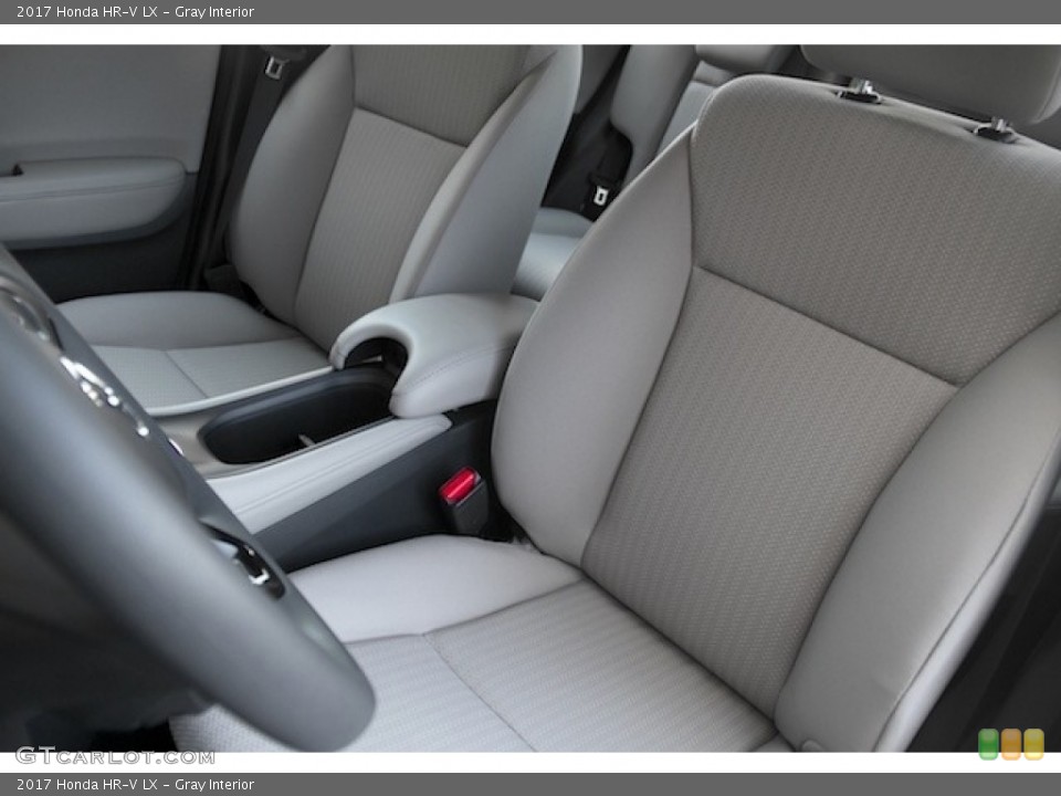 Gray Interior Front Seat for the 2017 Honda HR-V LX #117362724