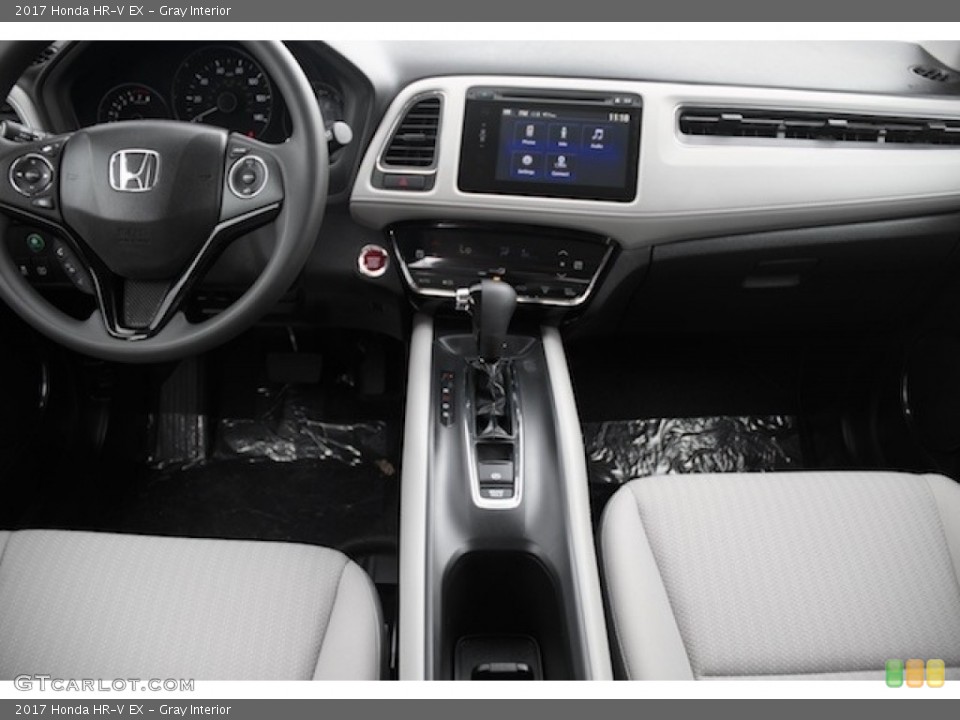 Gray Interior Dashboard for the 2017 Honda HR-V EX #117363206