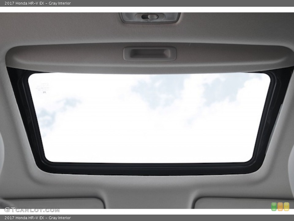 Gray Interior Sunroof for the 2017 Honda HR-V EX #117363227