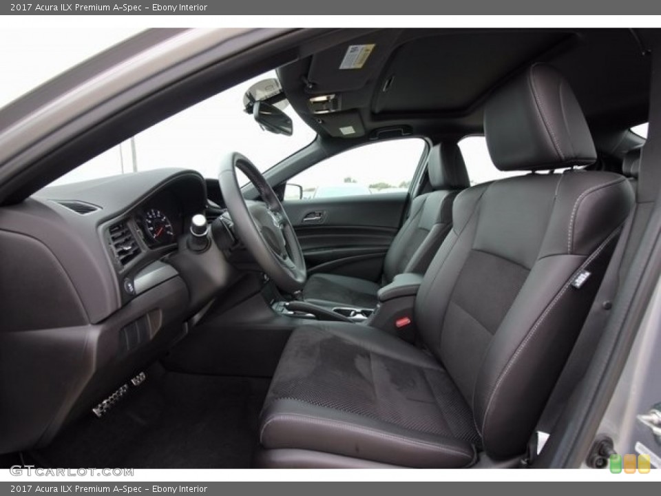 Ebony Interior Front Seat for the 2017 Acura ILX Premium A-Spec #117364961
