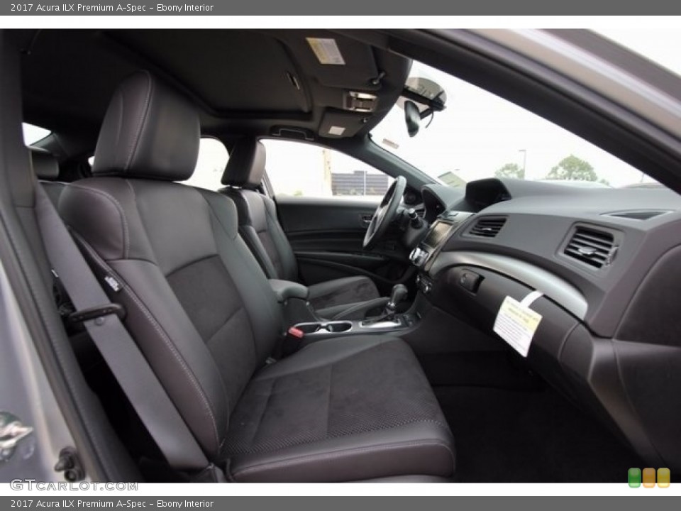 Ebony Interior Front Seat for the 2017 Acura ILX Premium A-Spec #117365030