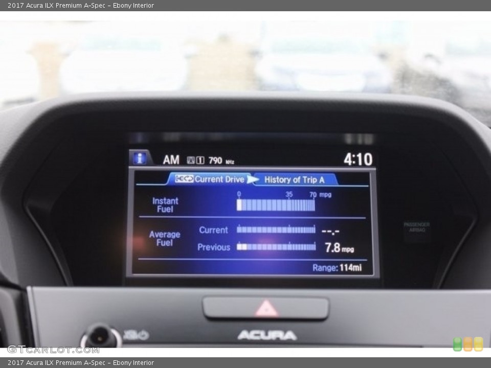 Ebony Interior Controls for the 2017 Acura ILX Premium A-Spec #117365081