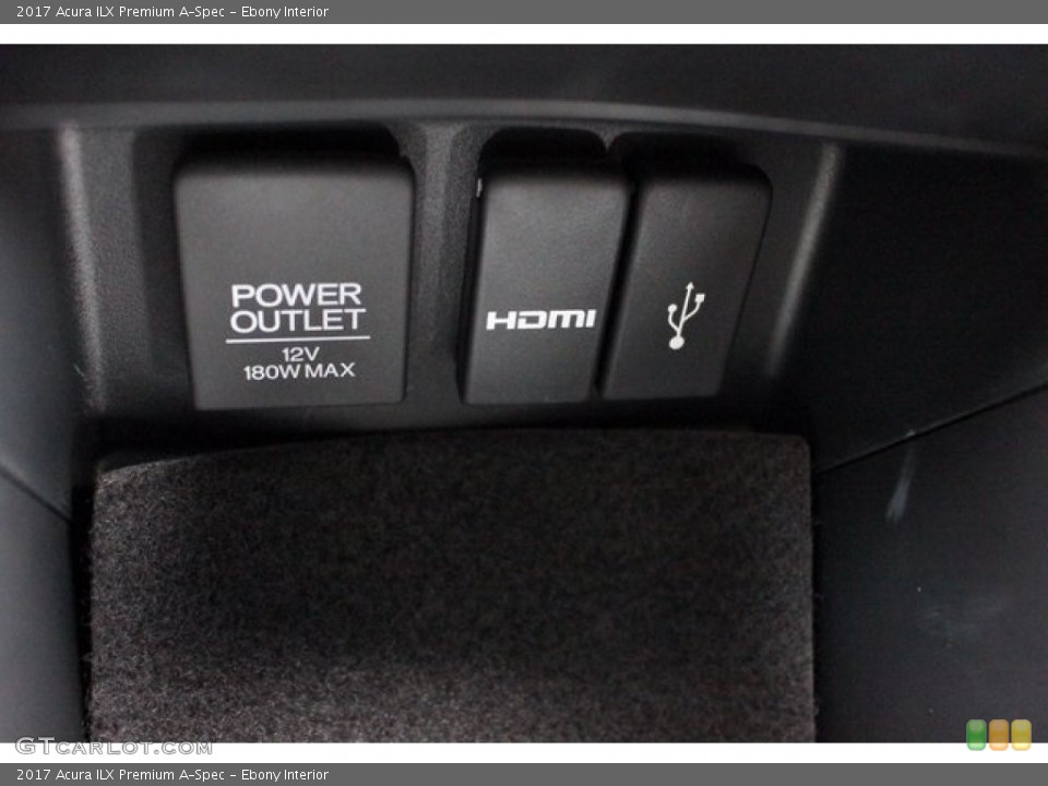 Ebony Interior Controls for the 2017 Acura ILX Premium A-Spec #117365162