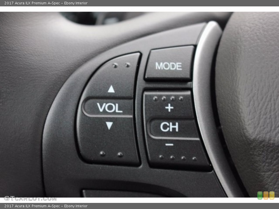 Ebony Interior Controls for the 2017 Acura ILX Premium A-Spec #117365198