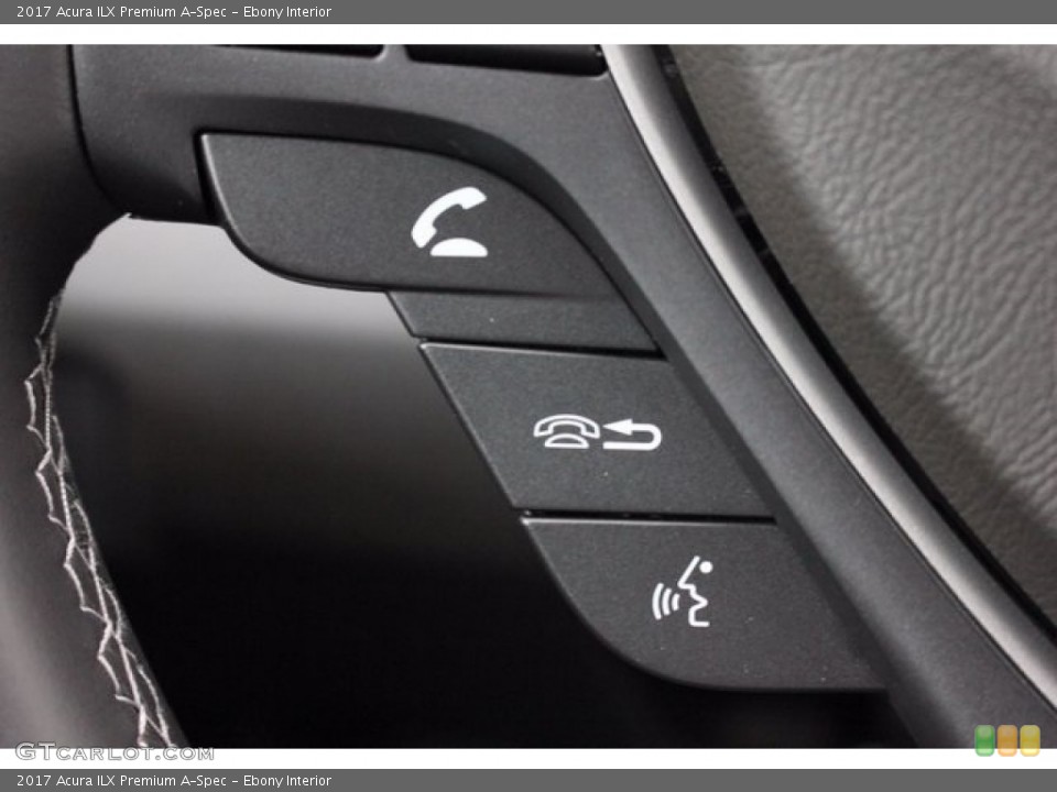 Ebony Interior Controls for the 2017 Acura ILX Premium A-Spec #117365210
