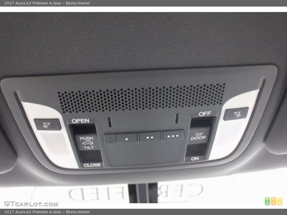 Ebony Interior Controls for the 2017 Acura ILX Premium A-Spec #117365246
