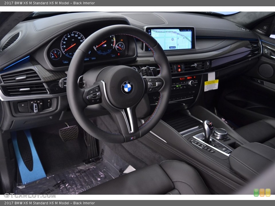 Black Interior Photo for the 2017 BMW X6 M  #117372190