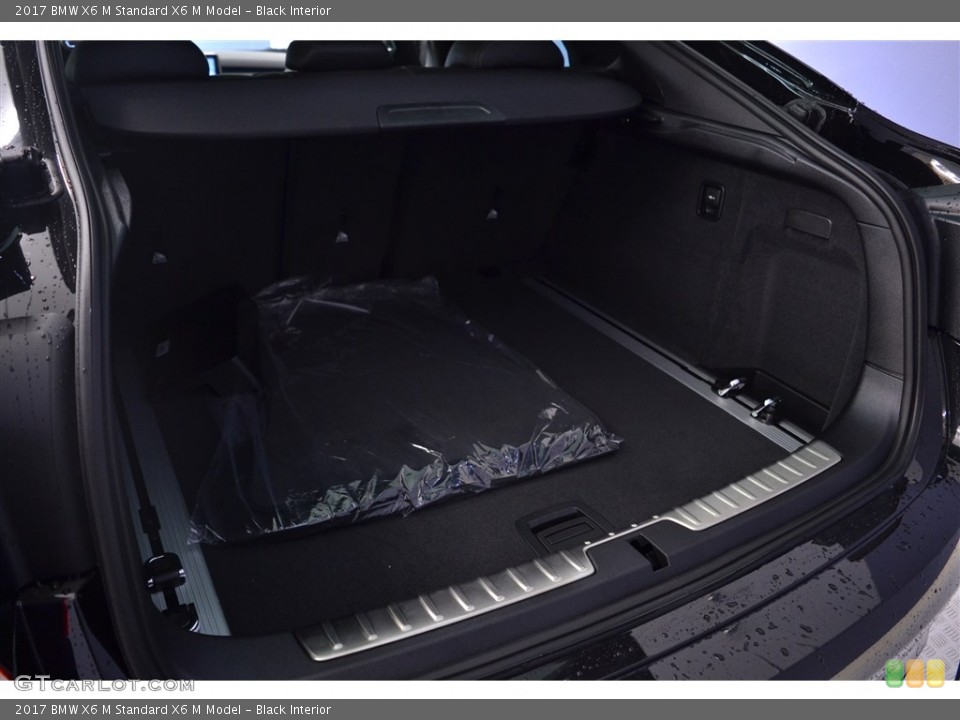 Black Interior Trunk for the 2017 BMW X6 M  #117372274