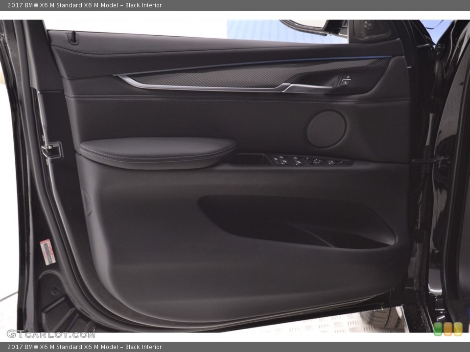 Black Interior Door Panel for the 2017 BMW X6 M  #117372295