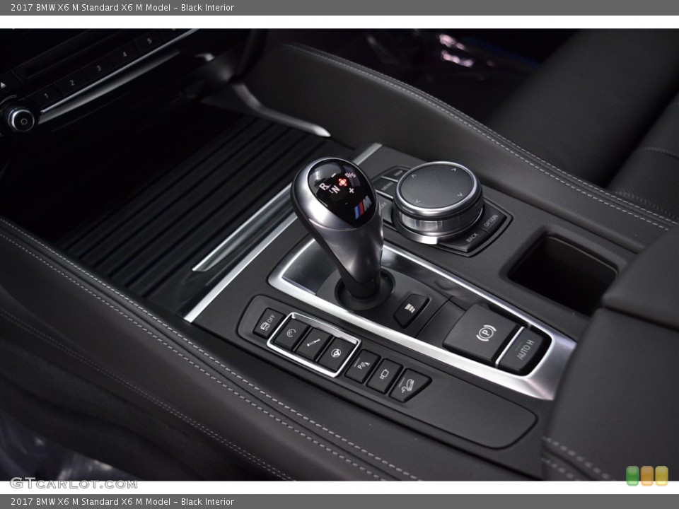 Black Interior Transmission for the 2017 BMW X6 M  #117372319