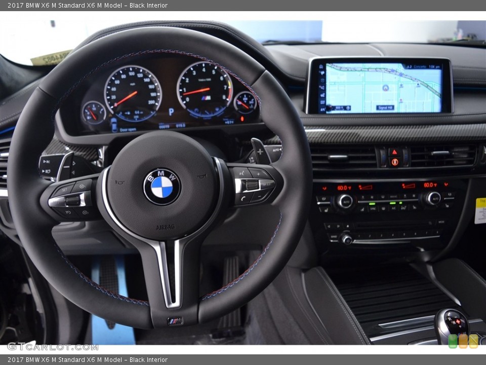 Black Interior Dashboard for the 2017 BMW X6 M  #117372379