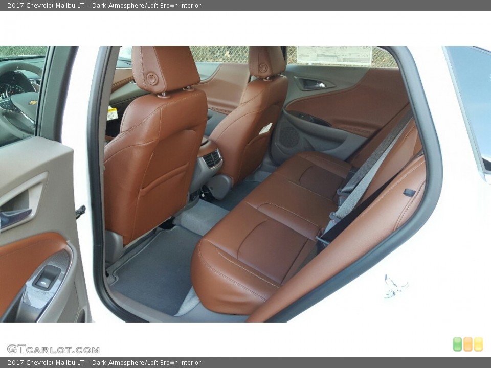 Dark Atmosphere/Loft Brown Interior Rear Seat for the 2017 Chevrolet Malibu LT #117374551