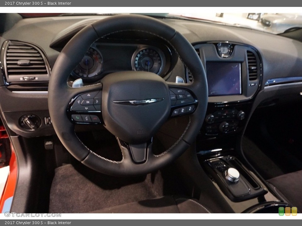 Black Interior Dashboard for the 2017 Chrysler 300 S #117375721