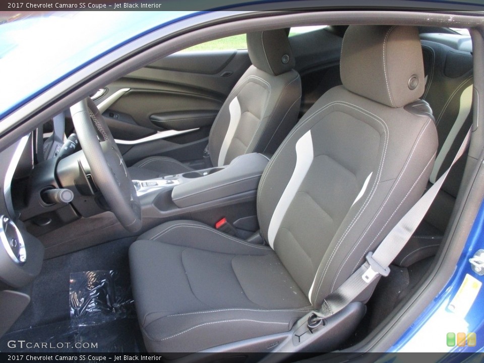 Jet Black Interior Front Seat for the 2017 Chevrolet Camaro SS Coupe #117381319